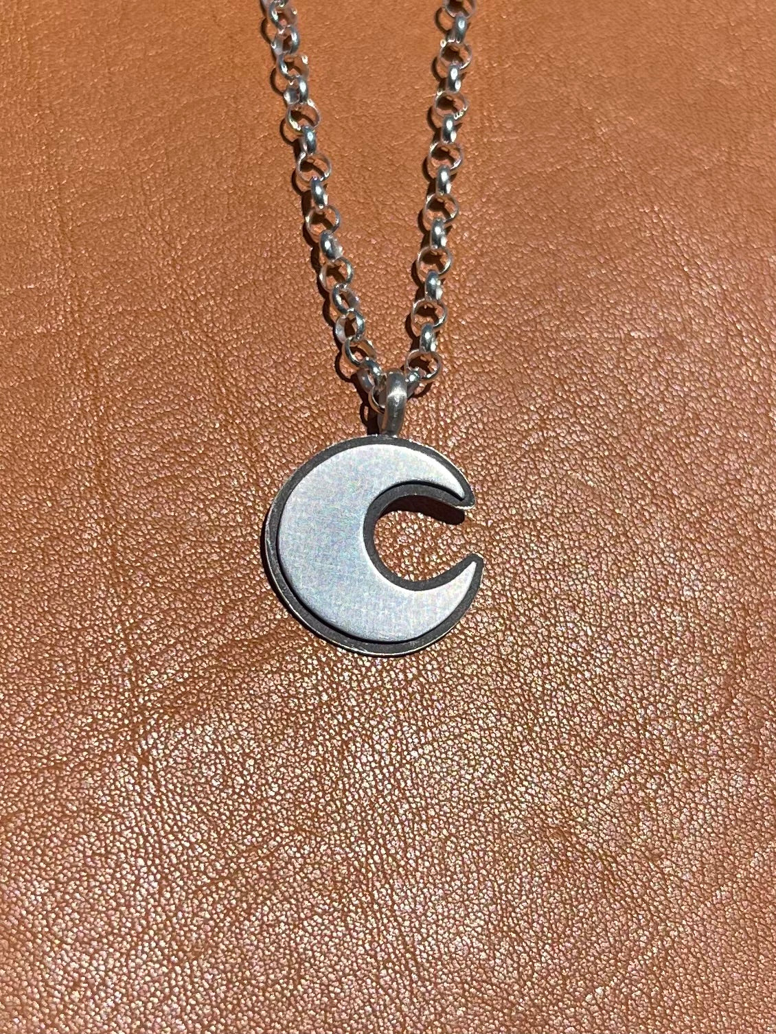 Silver Moon Pendant