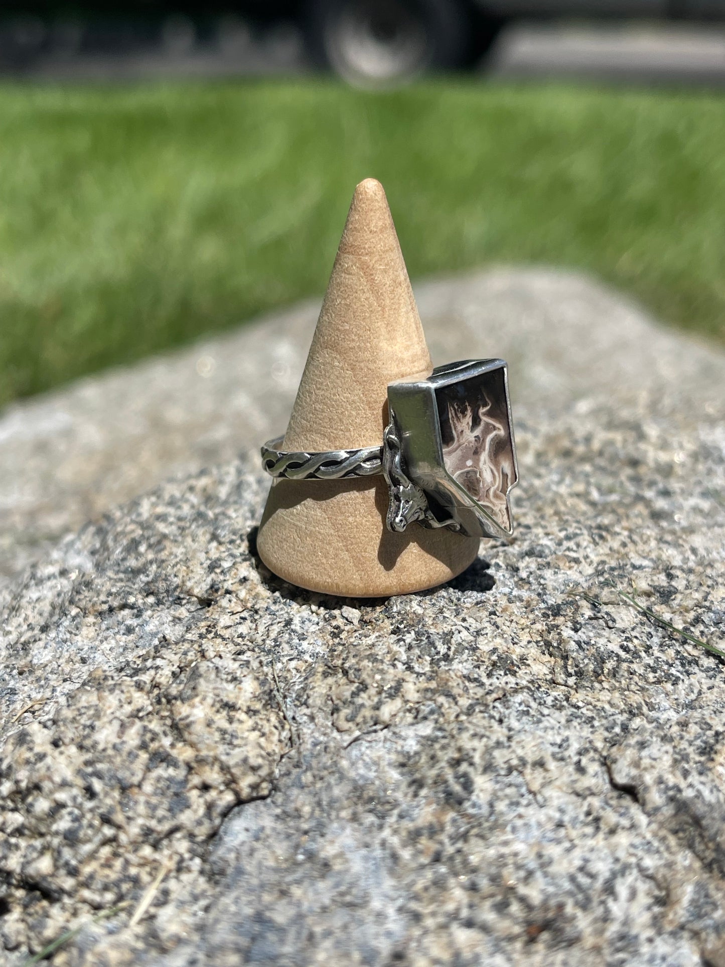 Nevada Longhorn Ring (Lg)