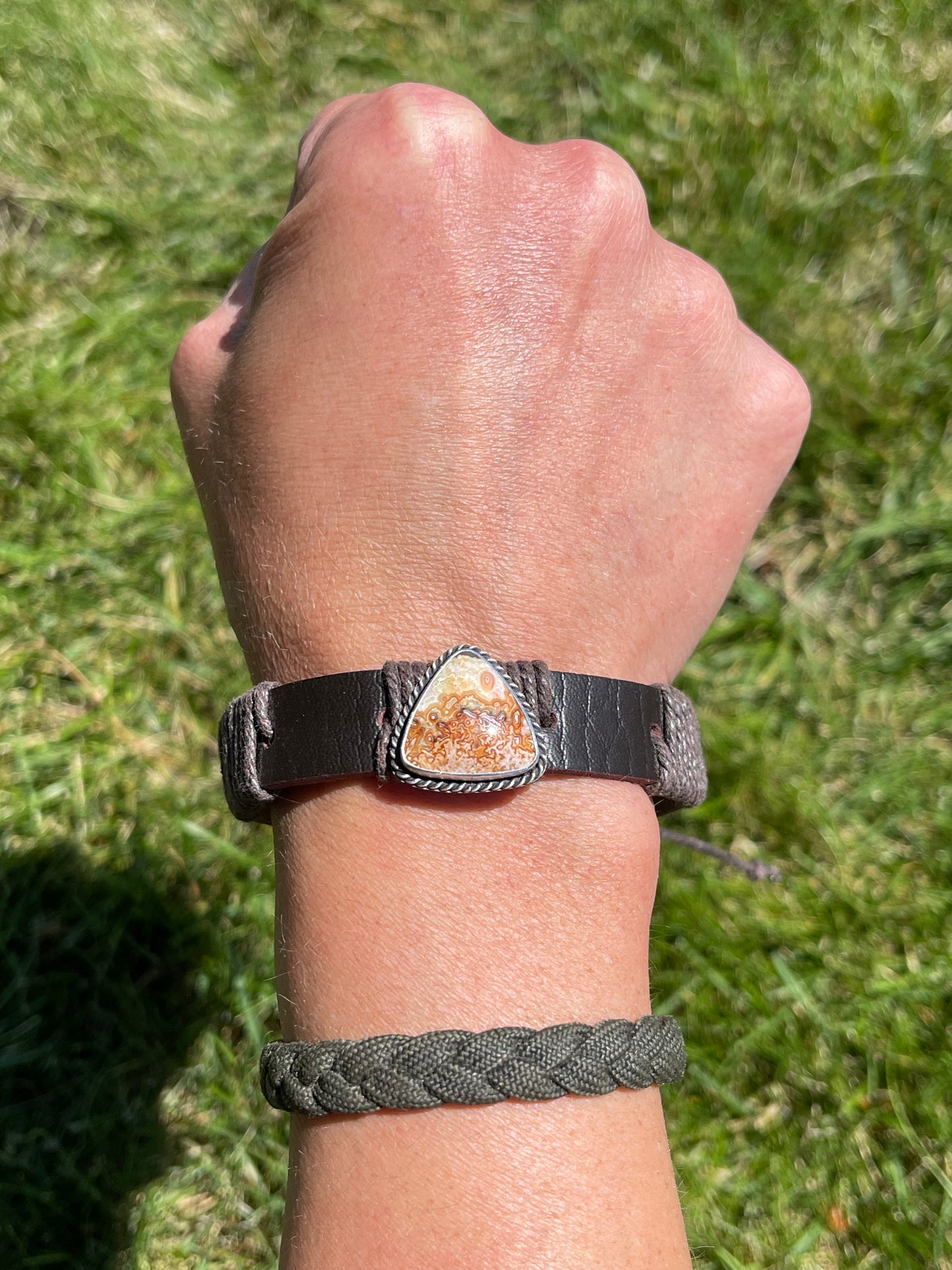 Laguna Lace with Sagenite Bracelet