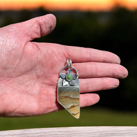 Cripple Creek Japer Nevada Pendant