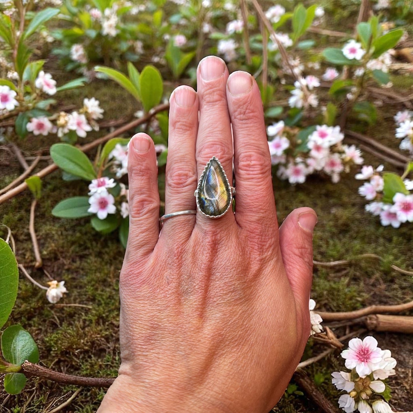 Labradorite Ring