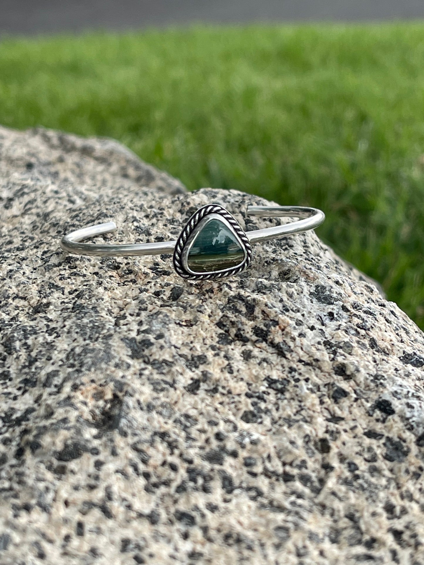 Blue Mountain Jasper Cuff