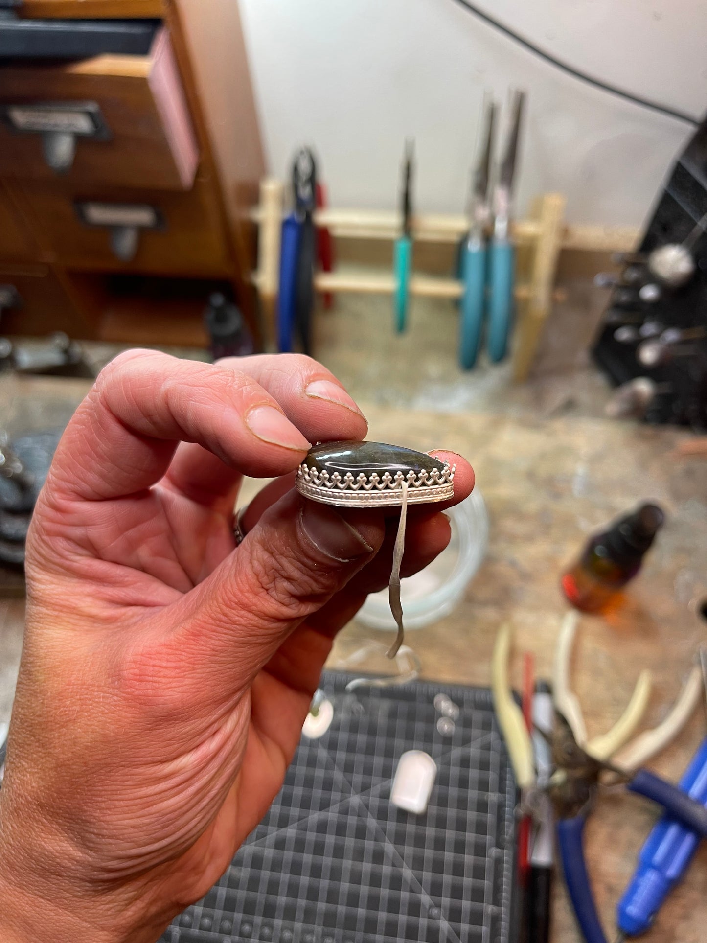 Labradorite Ring