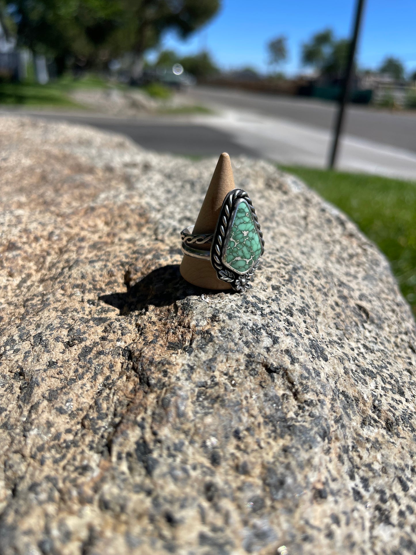 Lucin Variscite Ring