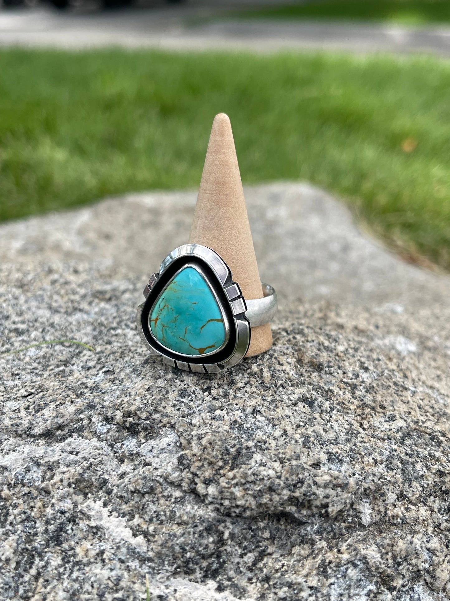 Royston Turquoise Statement Ring