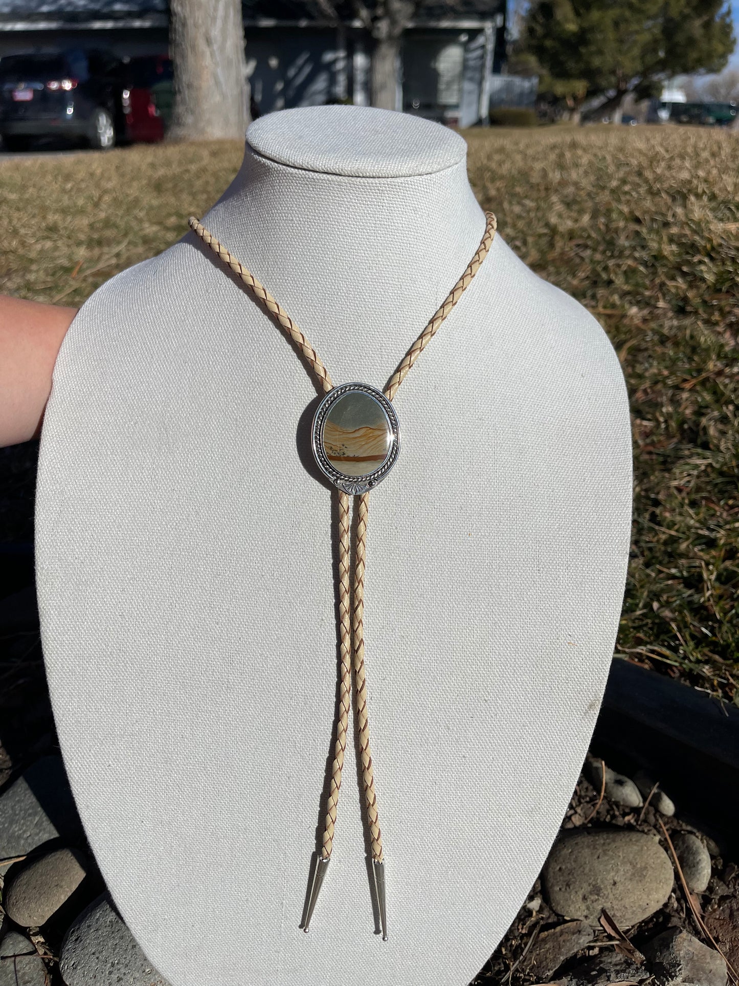 Owyhee Jasper Bolo Tie