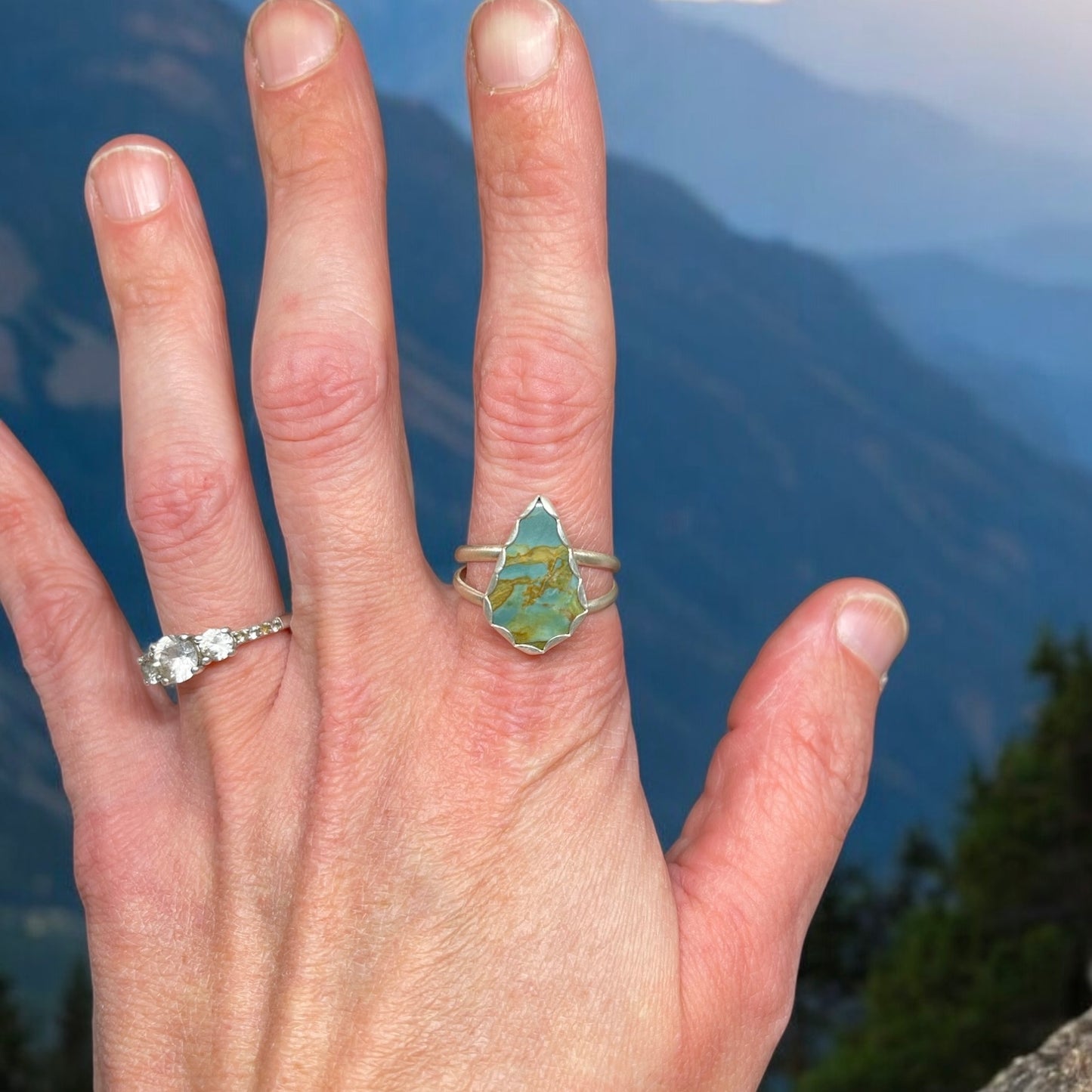 Vistaite Jasper Ring