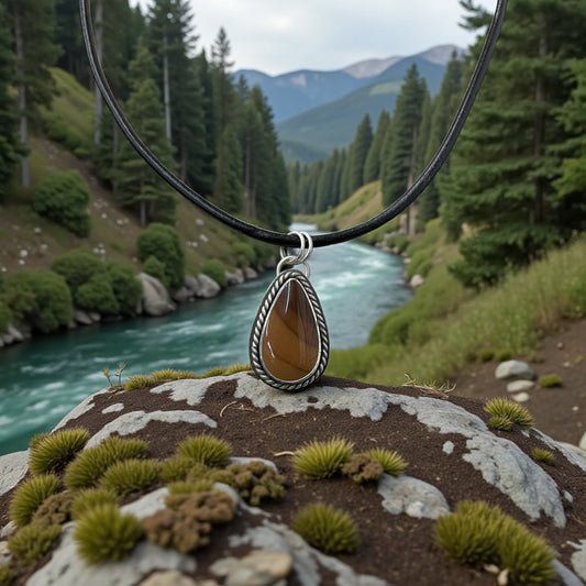 Leather Ridge Pendant