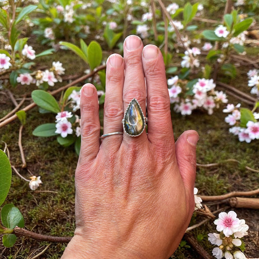 Labradorite Ring
