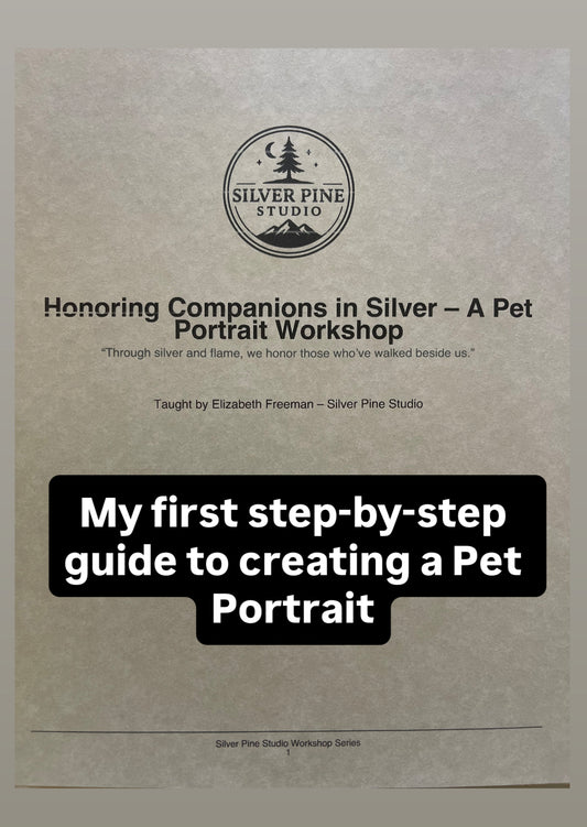 Learn To Create Pet Portraits- for intermediate silversmiths