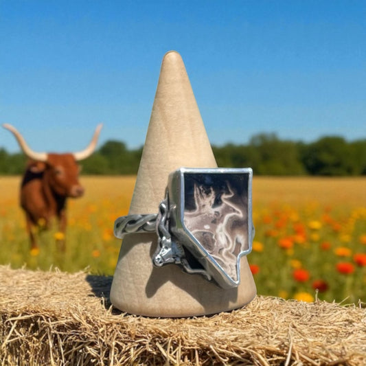 Nevada Longhorn Ring (Lg)