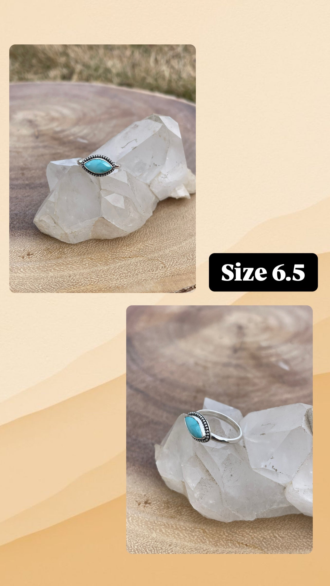 Turquoise Eye Ring