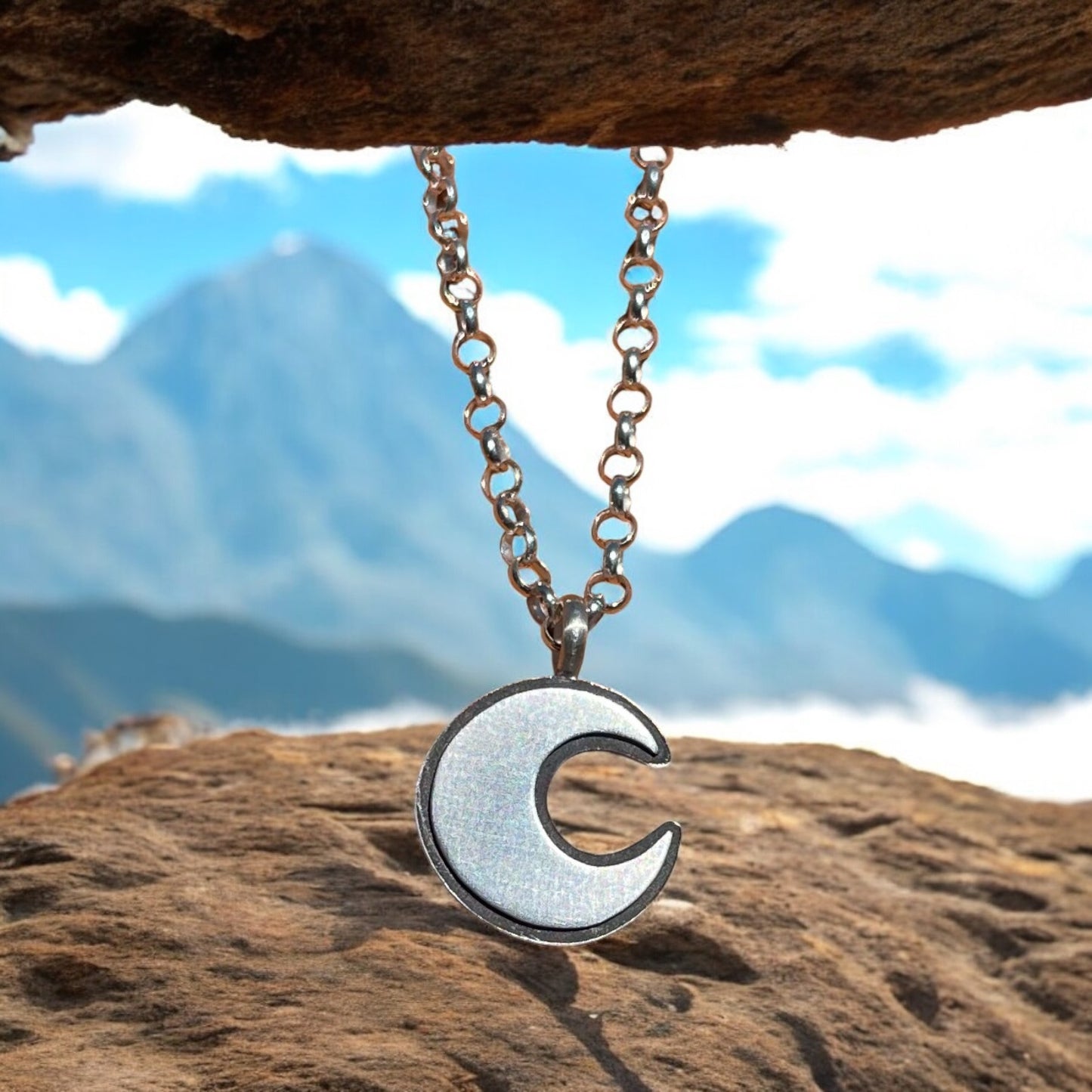 Silver Moon Pendant