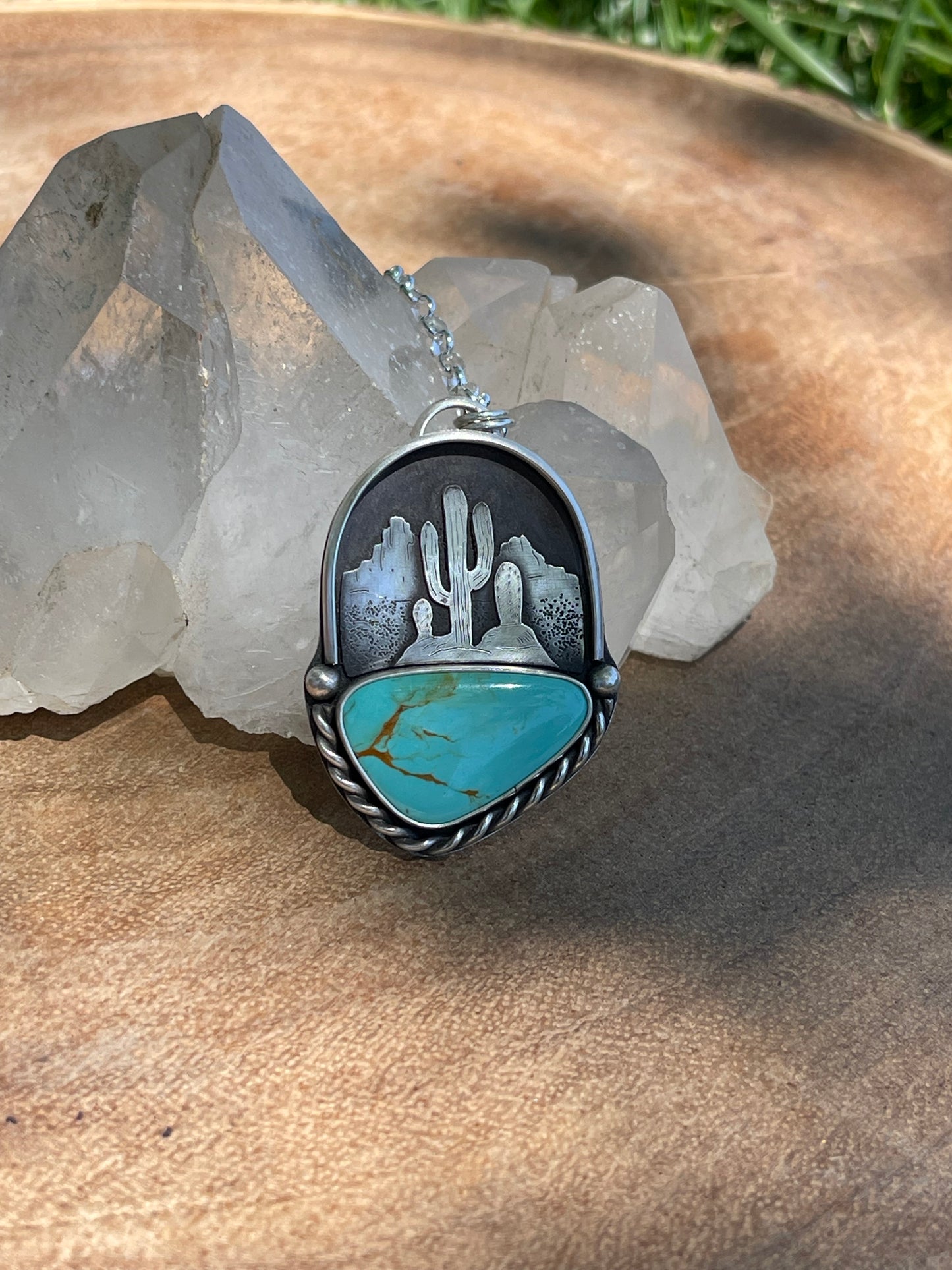 Mountain Desert Pendant