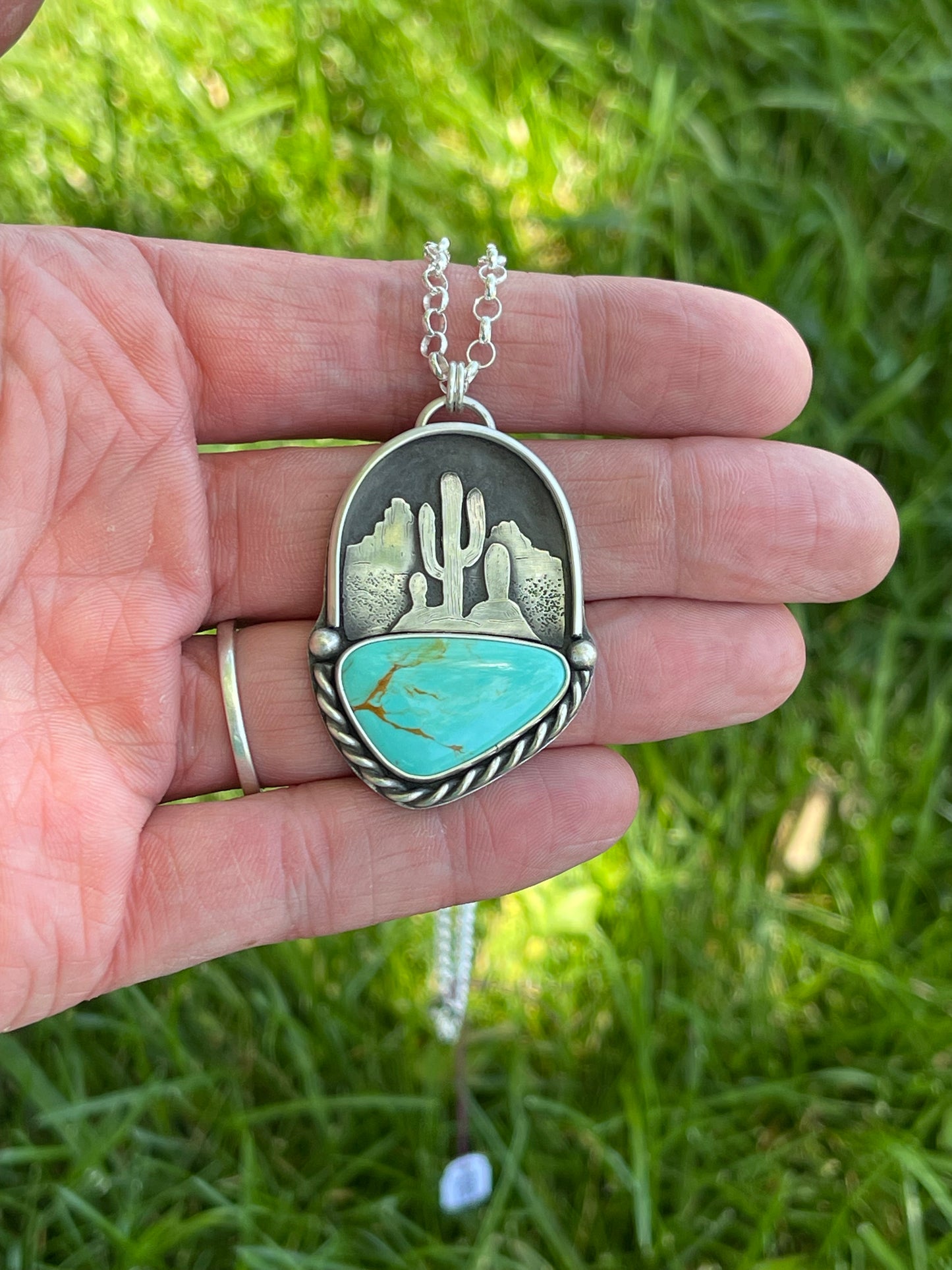 Mountain Desert Pendant
