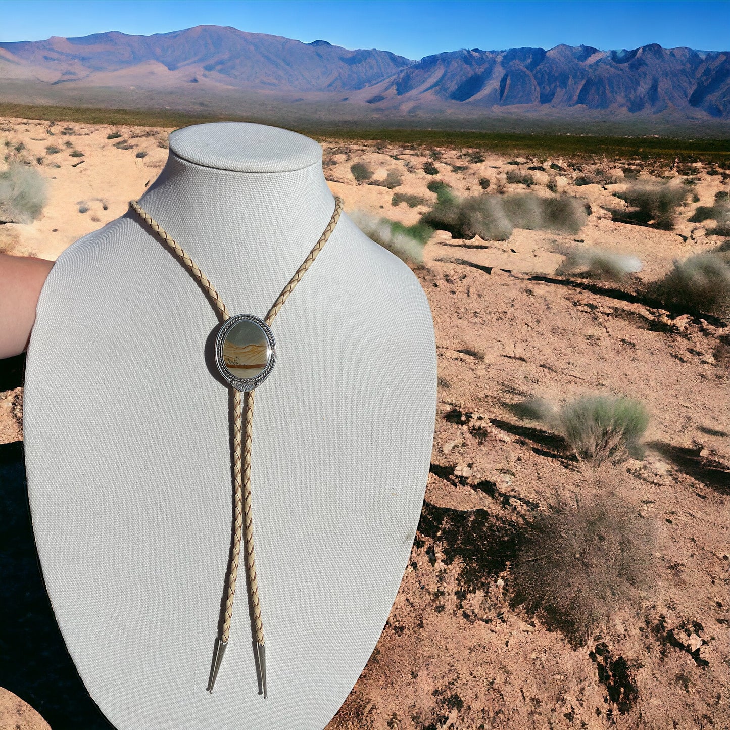 Owyhee Jasper Bolo Tie