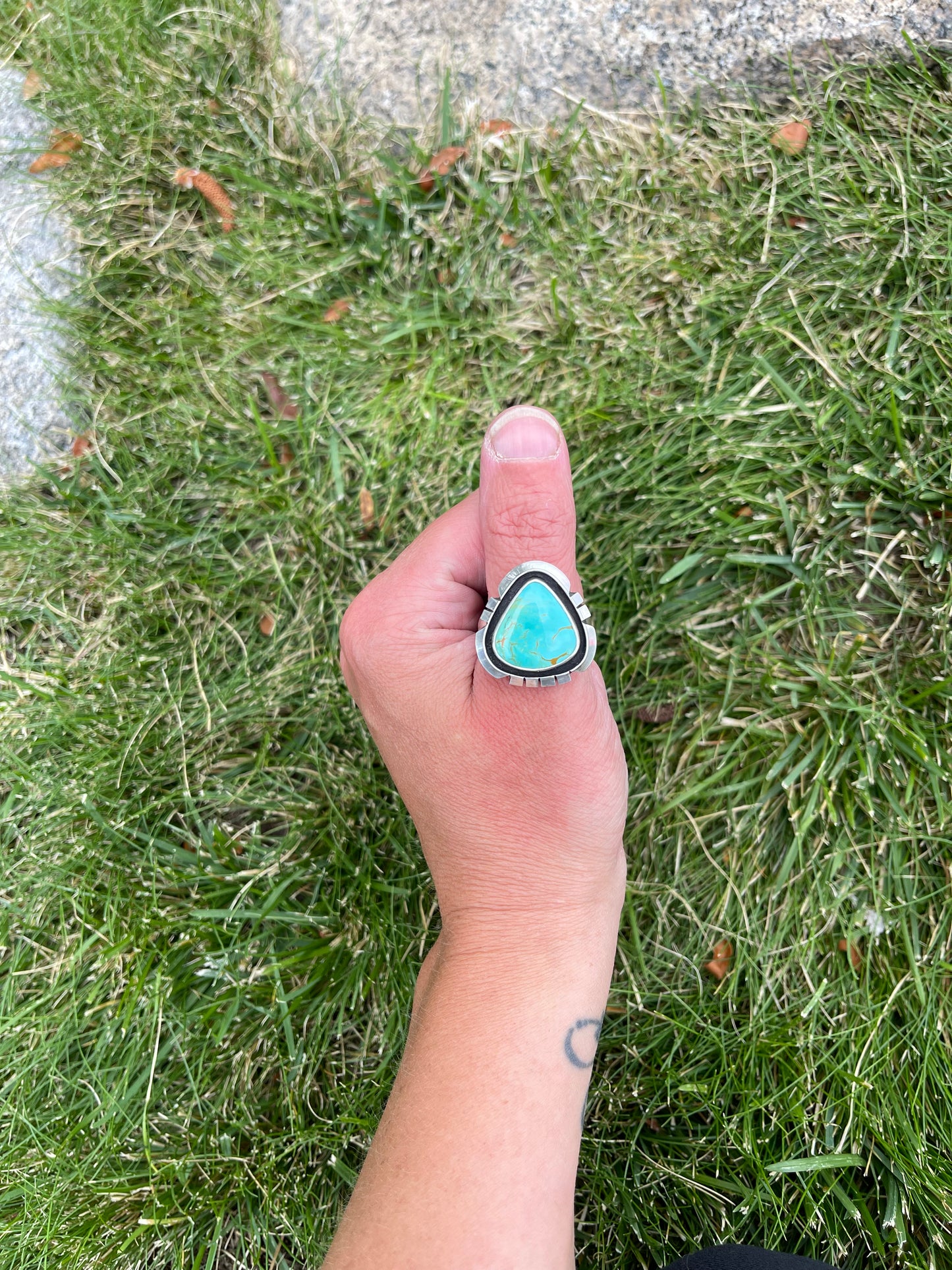 Royston Turquoise Statement Ring