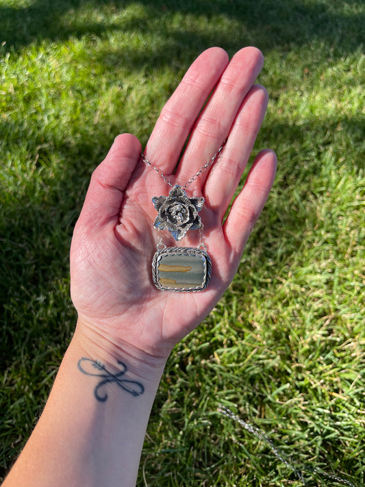 Desert Wildflower Pendant